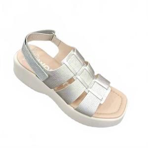 NEW WONDERS women's funky platform wedge sandal in max plata